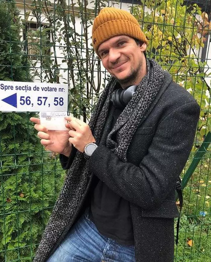 Tudor Chirilă la vot