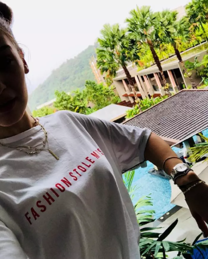 Alina Eremia, vacanţă în Thailanda