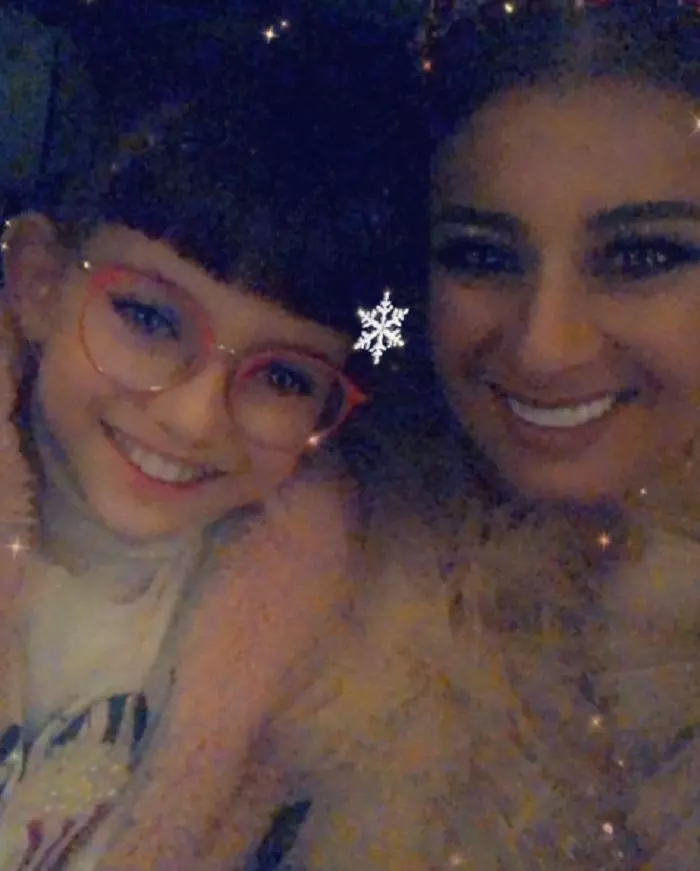 Anamaria Prodan si fiica Iuliei Albu