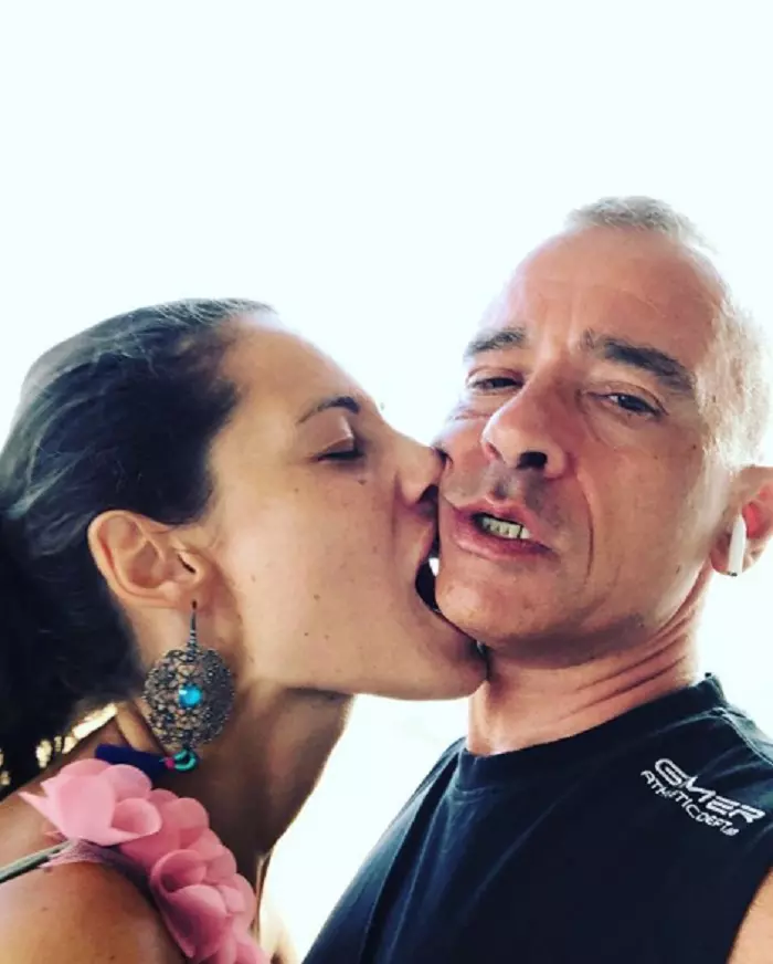 Eros Ramazotii si a doua soție