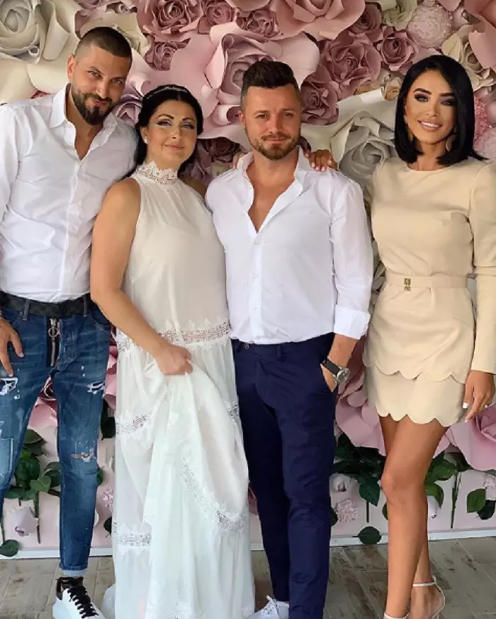 Adelina Pestritu la nunta Gabrielei Cristea