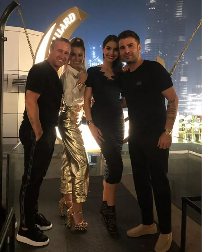 Anamaria Prodan si Laurentiu Reghecampf sunt impreuna in Emirate