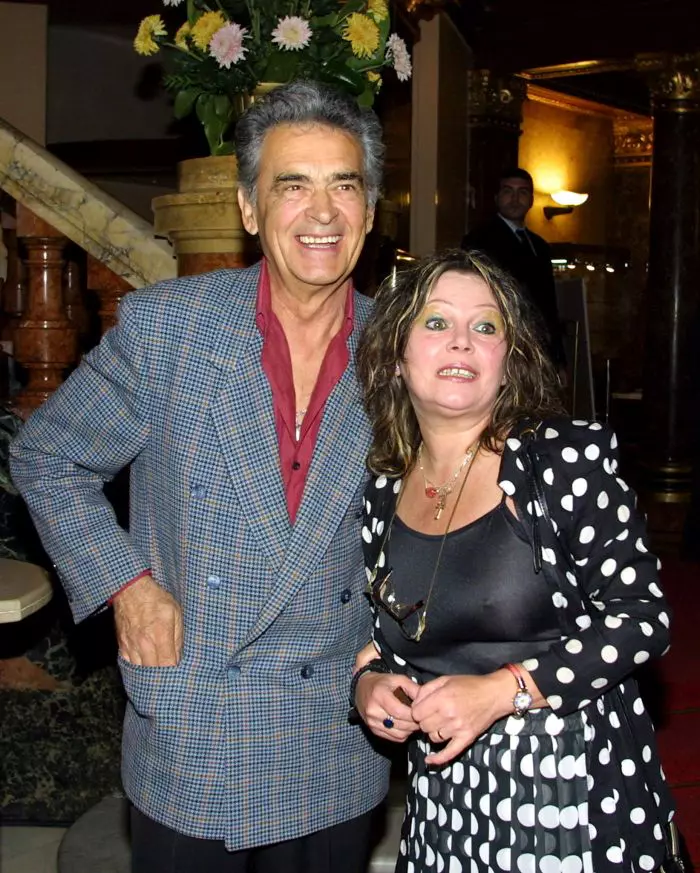 Actorii Iurie Darie si Anca Pandrea.