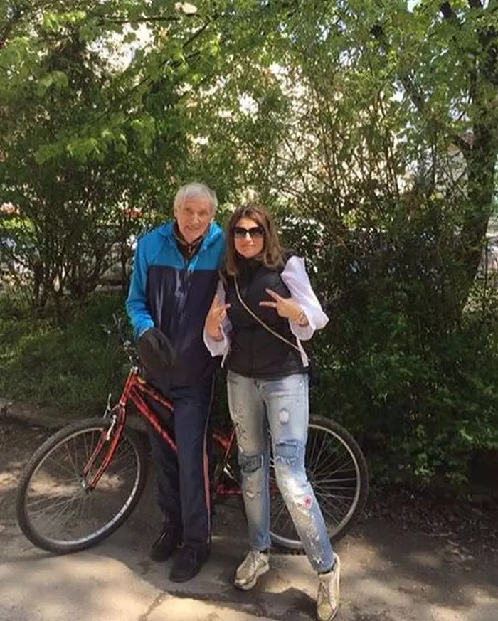 Ioana Ginghină și tatăl ei