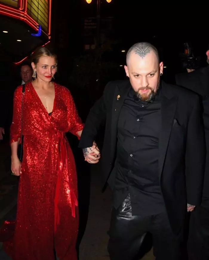 Cameron Diaz și Benji Madden