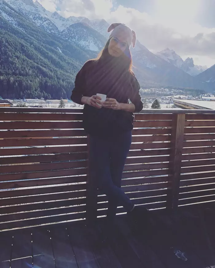 Anca Serea în vacanță