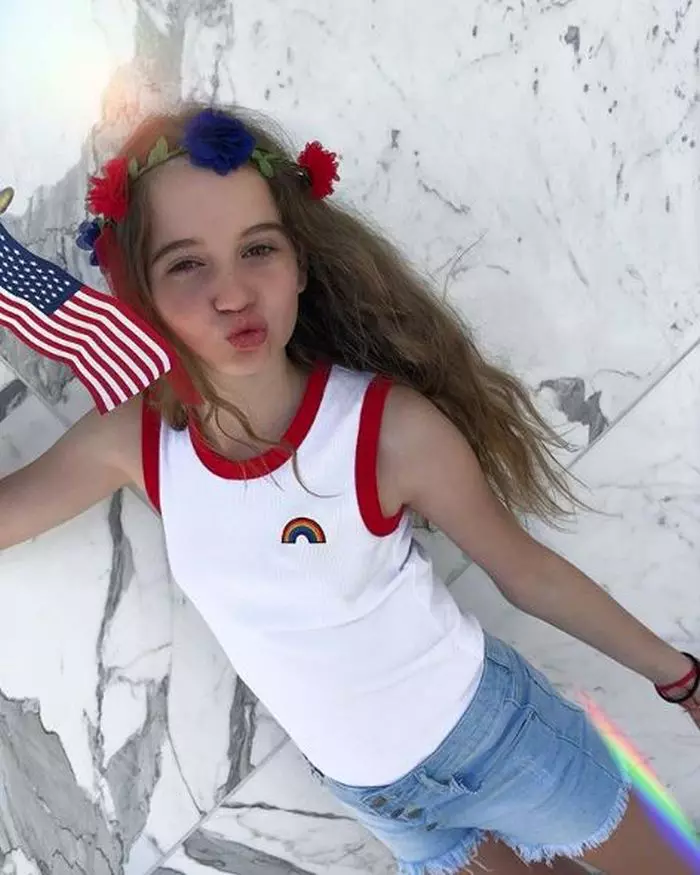 Irina Columbeanu își petrece vacanța de vară în America