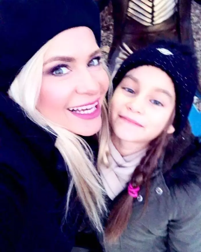 Paula Chirila si fiica ei