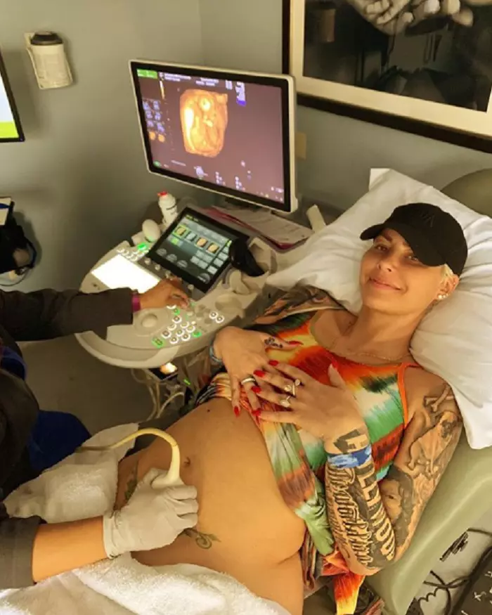 Amber Rose, însărcinată a doua oară