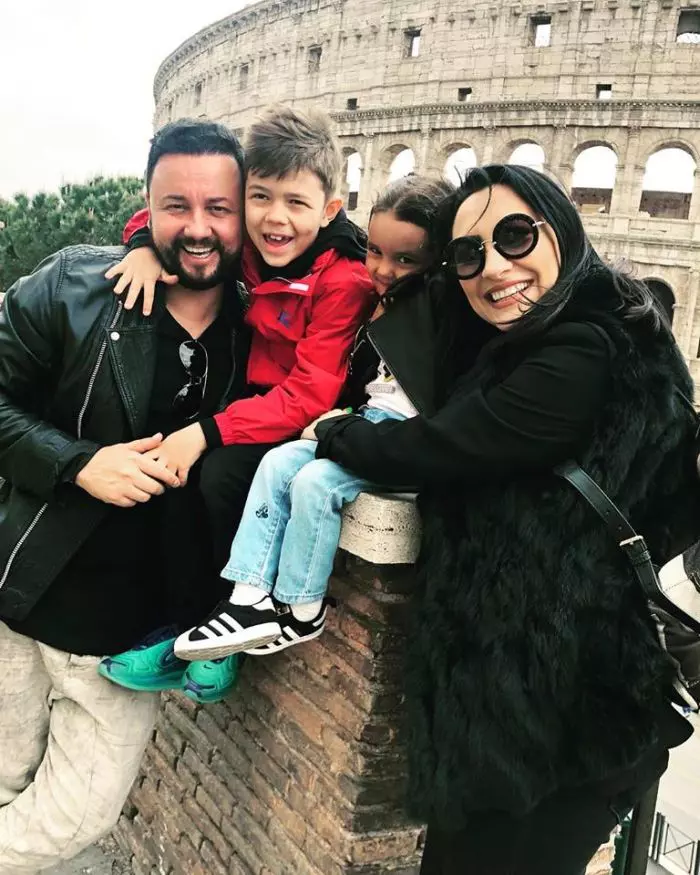 Cătălin Măruță și familia