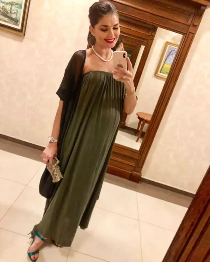 Alina Pușcaș, în ultimul trimestru de sarcină