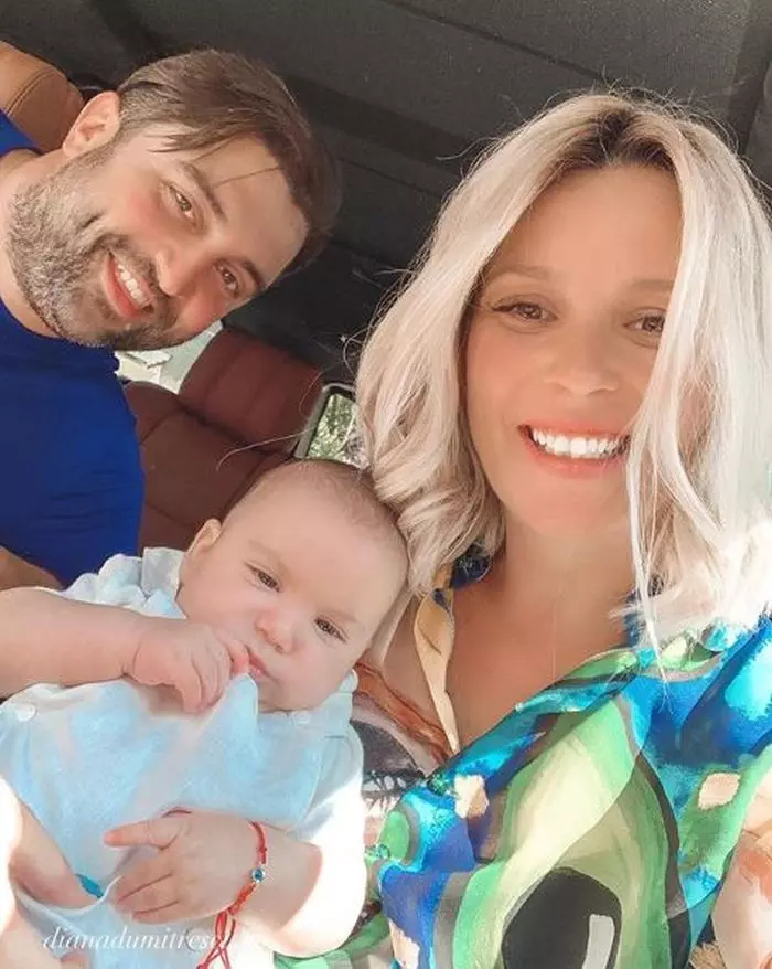 Diana Dumitrescu și finuțul ei