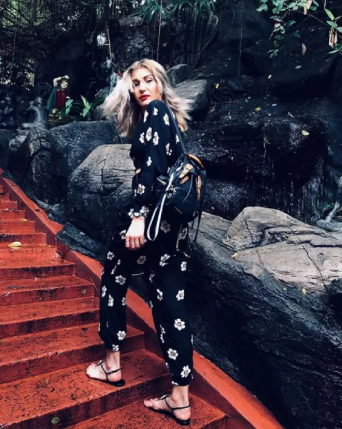 Alina Eremia, vacanţă în Thailanda