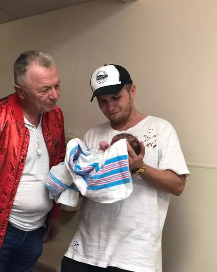 Codin Maticiuc și fetița lui