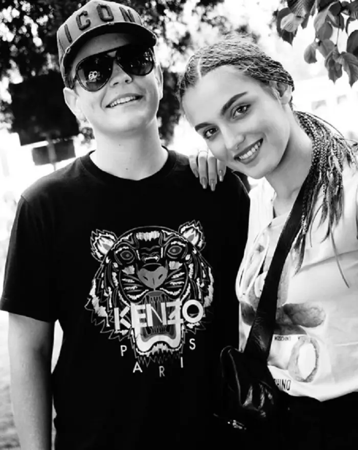 Alexia Eram şi fratele său