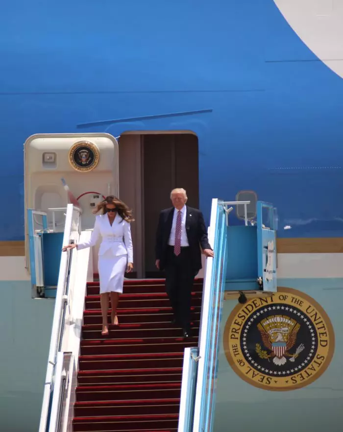 Melania Trump în Tel Aviv, Israel