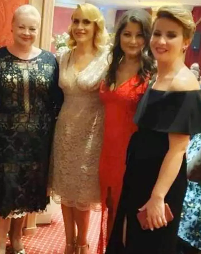 Imagini de la botezul fiicei Alessandrei Stoicescu