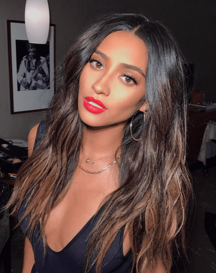 SHAY MITCHELL- OMBRÉ ‘‘OCHI DE TIGRU‘‘