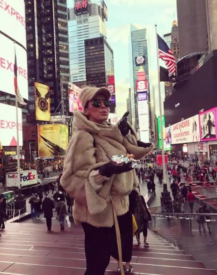 Adelina Pestrițu în New York