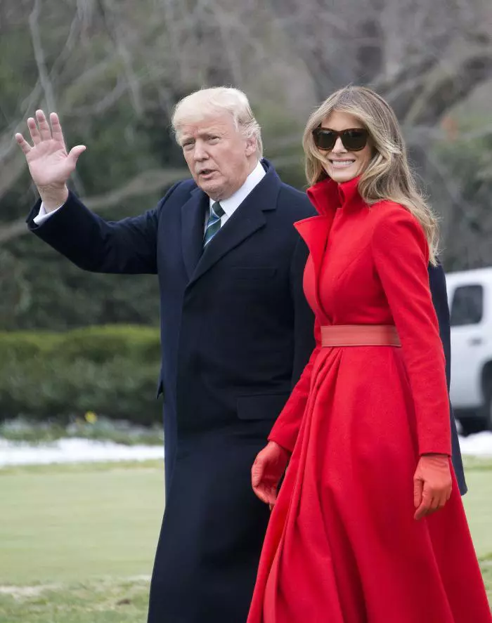 Melania Trump și Donald Trump