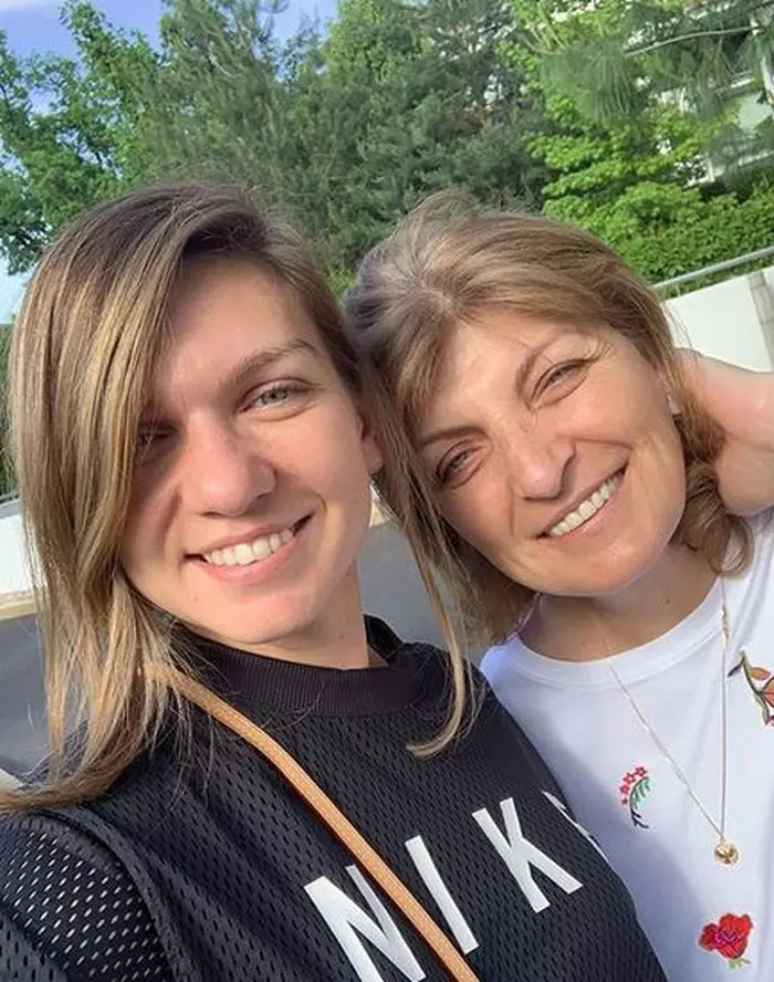Simona Halep și mama ei