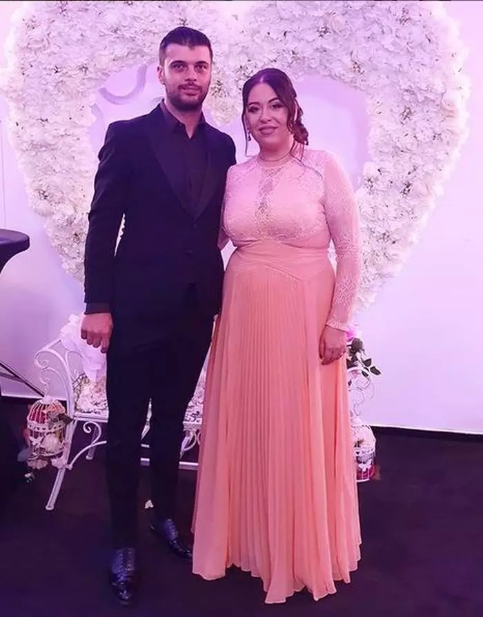 Oana Roman și soțul ei