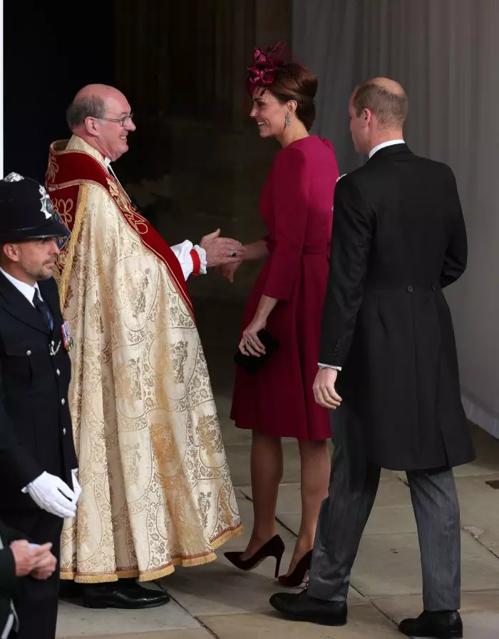 Ducele și Ducesa de Cambridge, Prințul William și Kate Middleton, au participat, de asemenea, la nunta verișoarei lor.