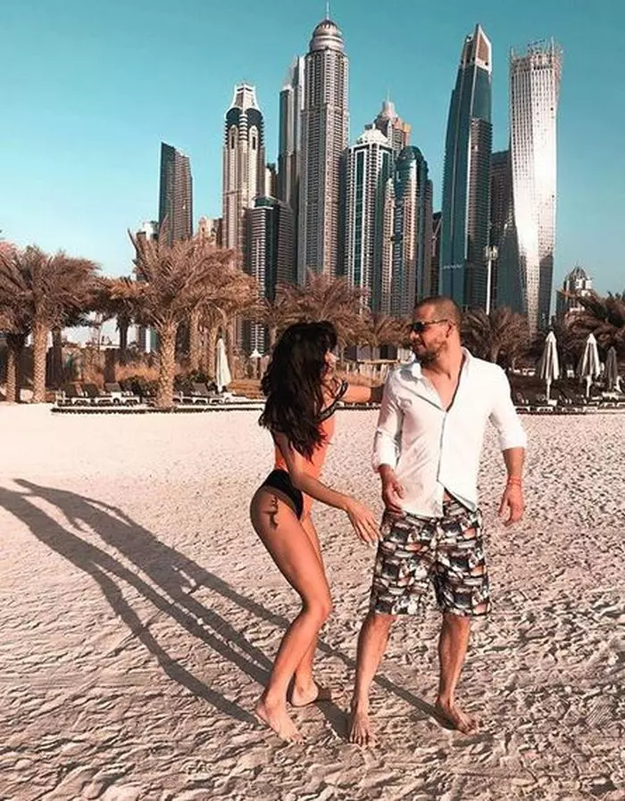 Ioana Grama merge în vacanță des cu iubitul ei. Aici, în Dubai