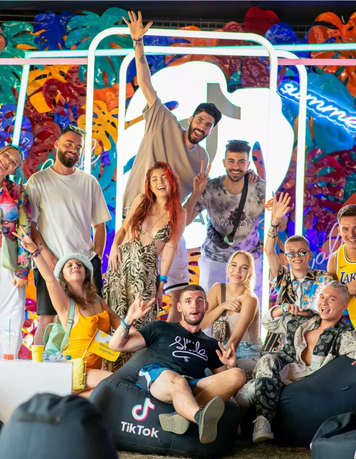 Corner-ul TikTok de la Untold Festival 1