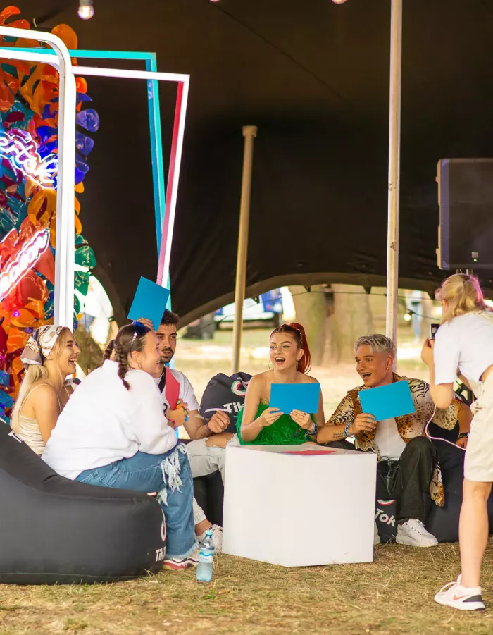 Corner-ul TikTok de la Untold Festival 2