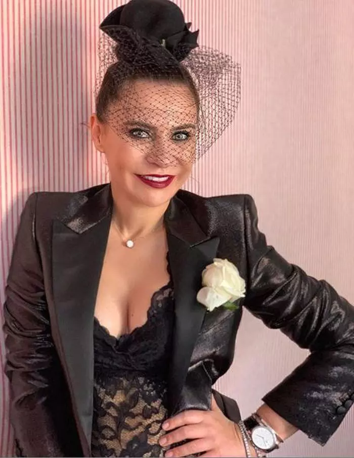 Adina Buzatu la nunta Wandei