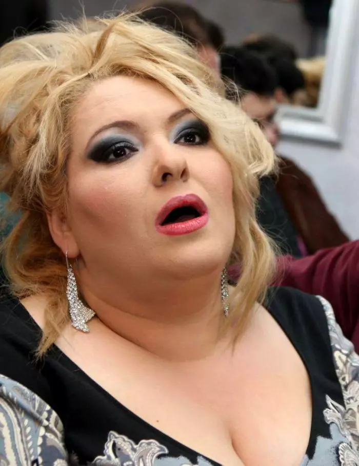 Viorica de la Clejani înainte să slăbească