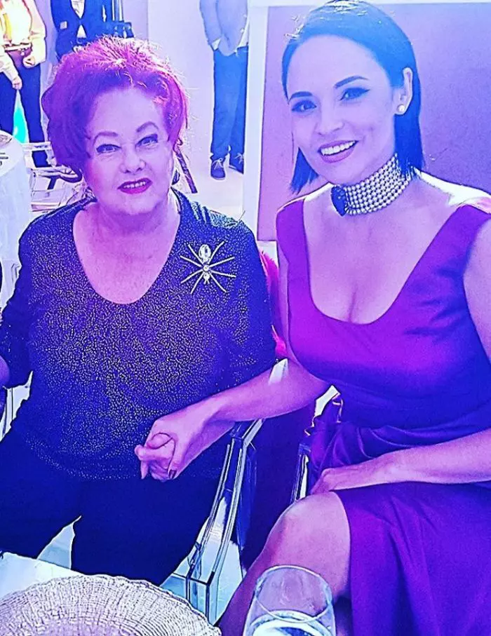 Stela Popescu  şi Andreea Marin - ultima apariţie publică a actriţei