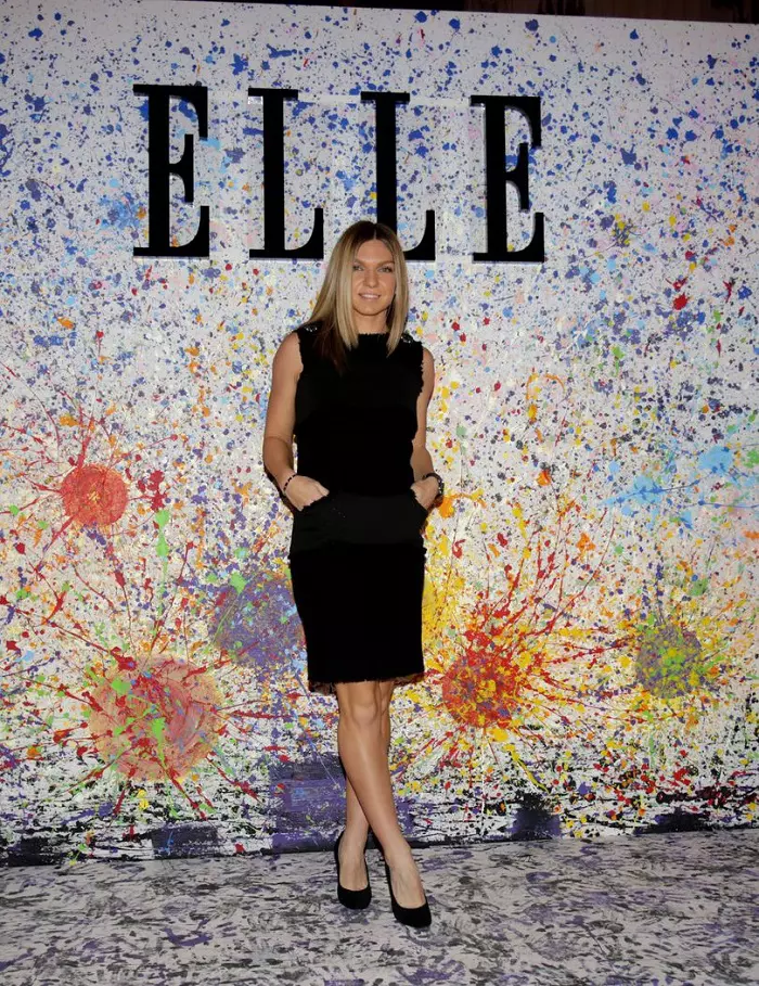 Simona Halep la Elle Style Awards