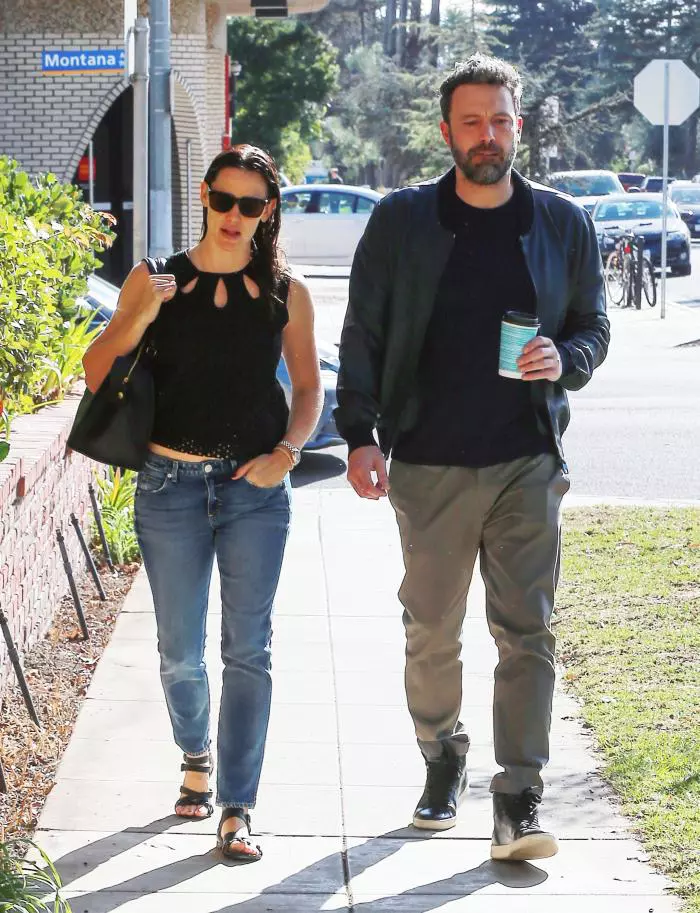 Ben Affleck si Jennifer Garner