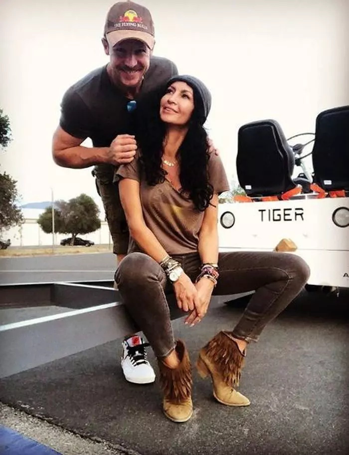 Mihaela Rădulescu și Felix Baumgartner