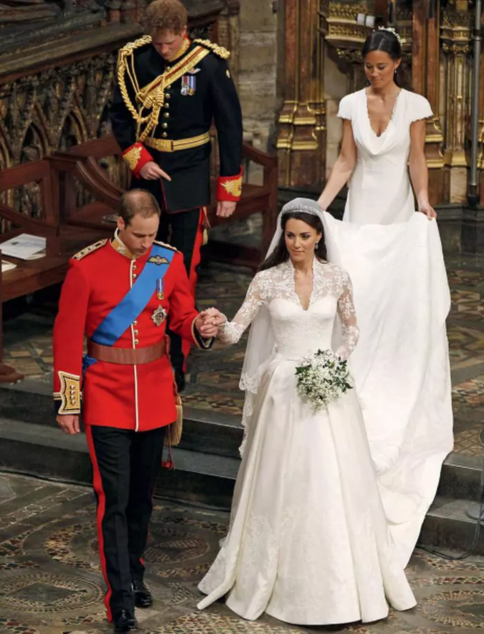 Kate Middleton şi Prinţul William, în 2011