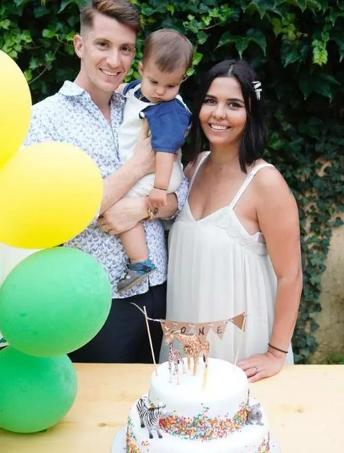 Andreea Popescu, Rareș Cojoc și fiul lor, Ioachim