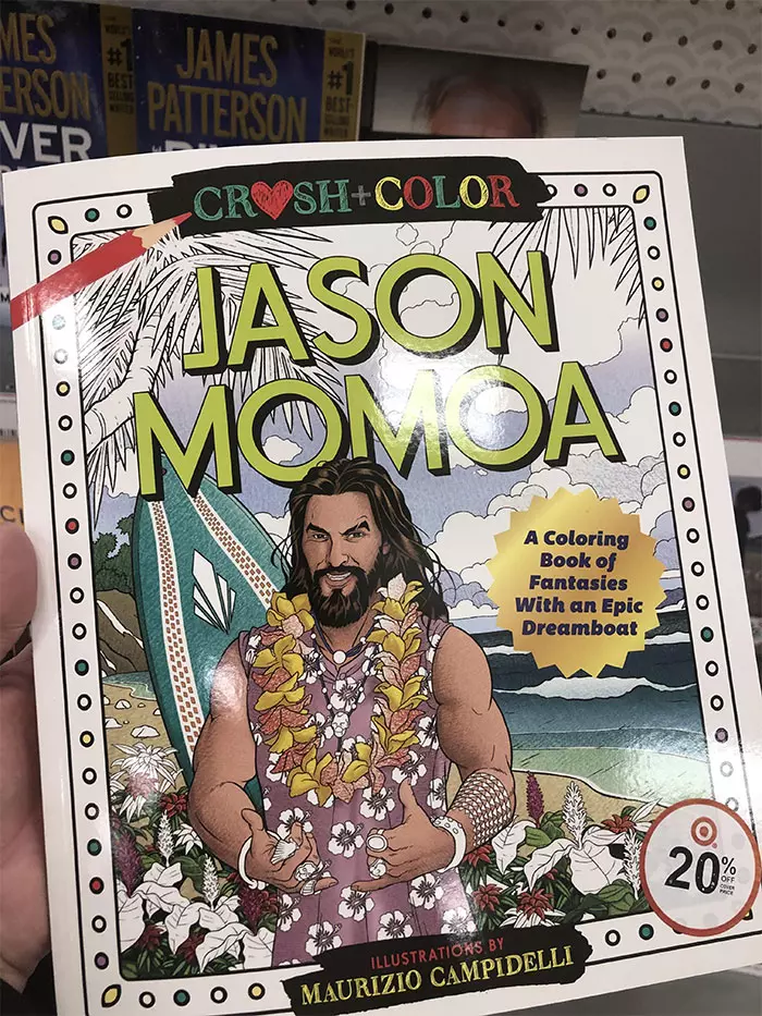 carte de colorat Jason Momoa