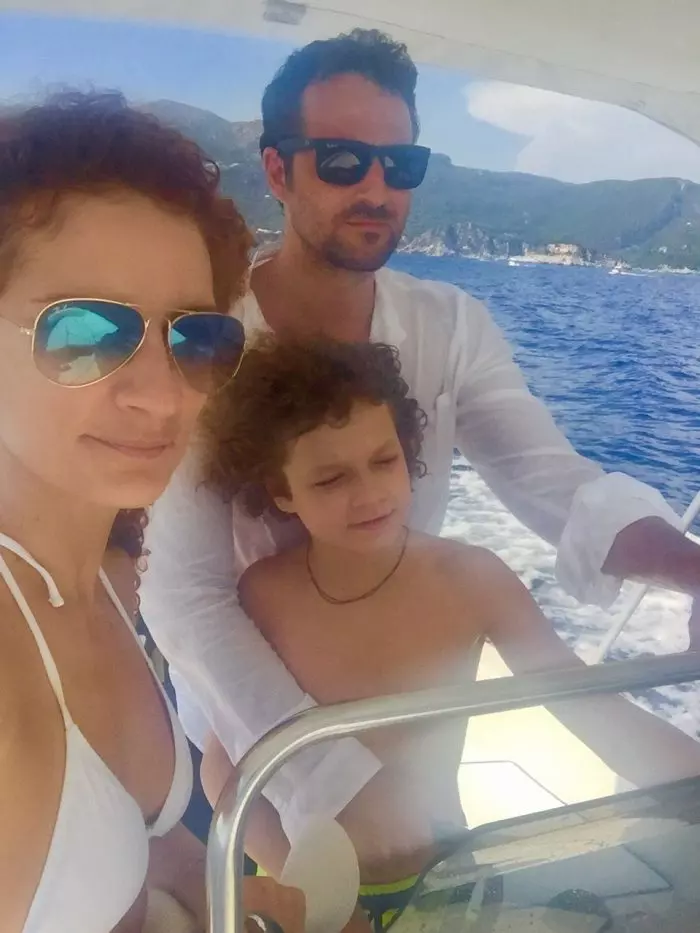 Andrei, Andreea și Eric, în Grecia