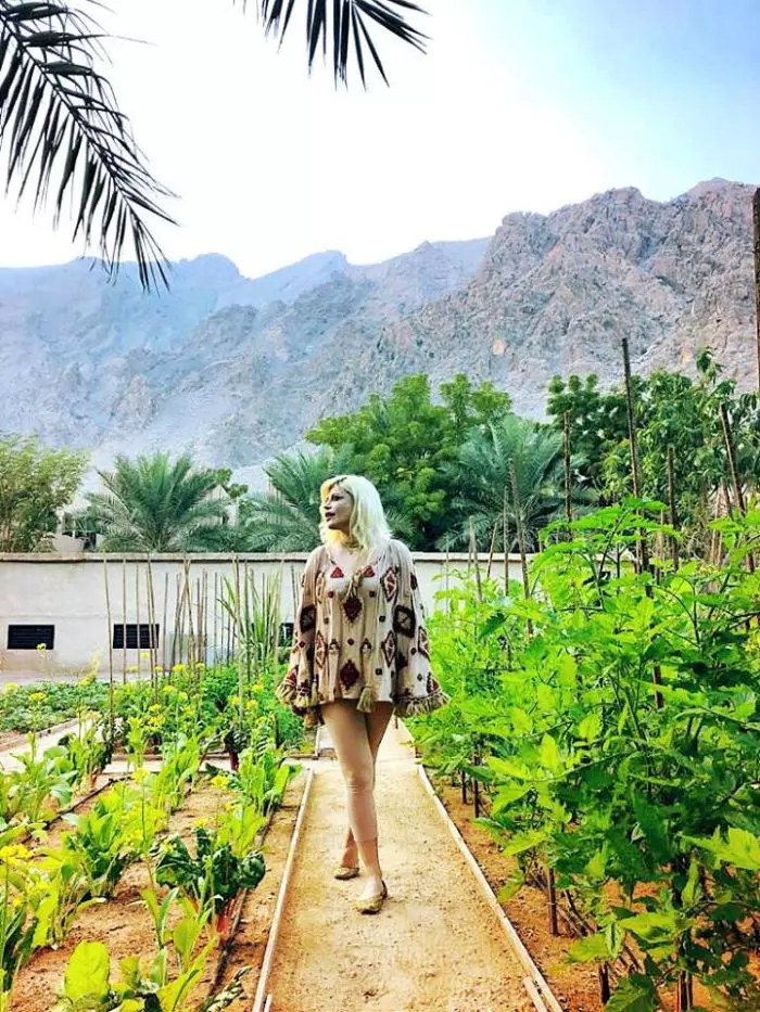 Loredana Groza, vacanta in Oman