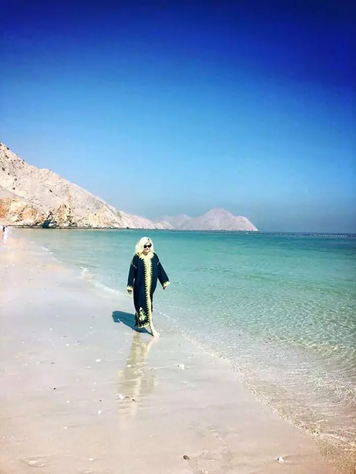 Loredana Groza, vacanta in Oman