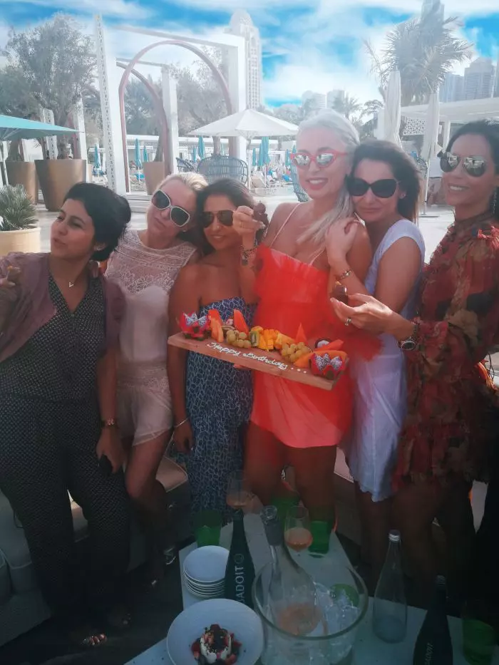 Raluca Zenga, aniversare ca în povești în Dubai