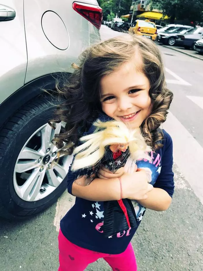 Ema fetița lui Costin Gheorghe de la Exatlon