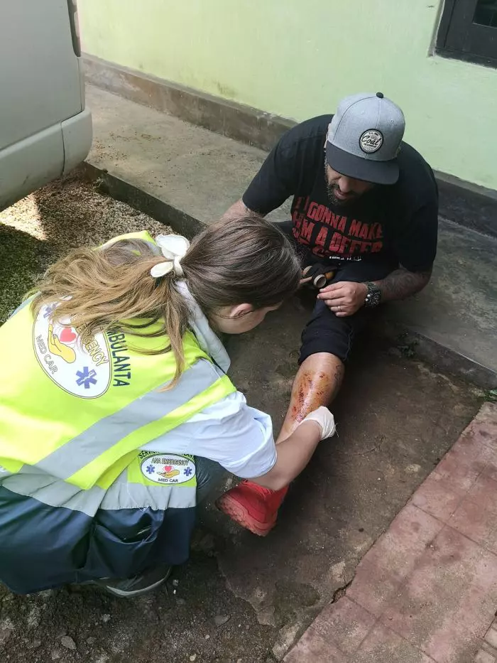 Accidentari la Asia Express