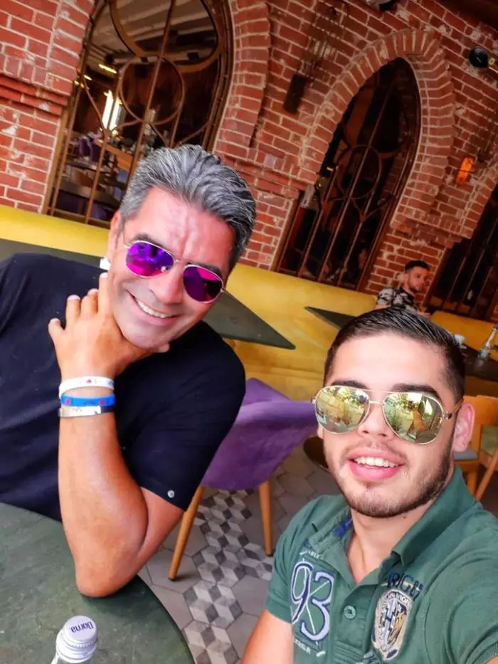 Marcel Toader și fiul său