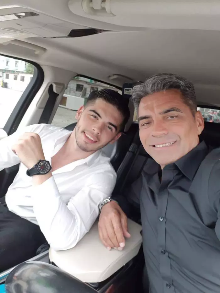 Marcel Toader și băiatul lui, Maximilian