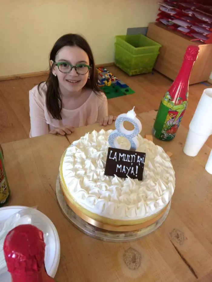 Maya, fiica Monicăi Iagăr