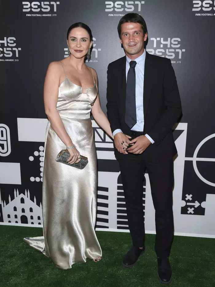 Adelina și Cristi Chivu la Gala FIFA