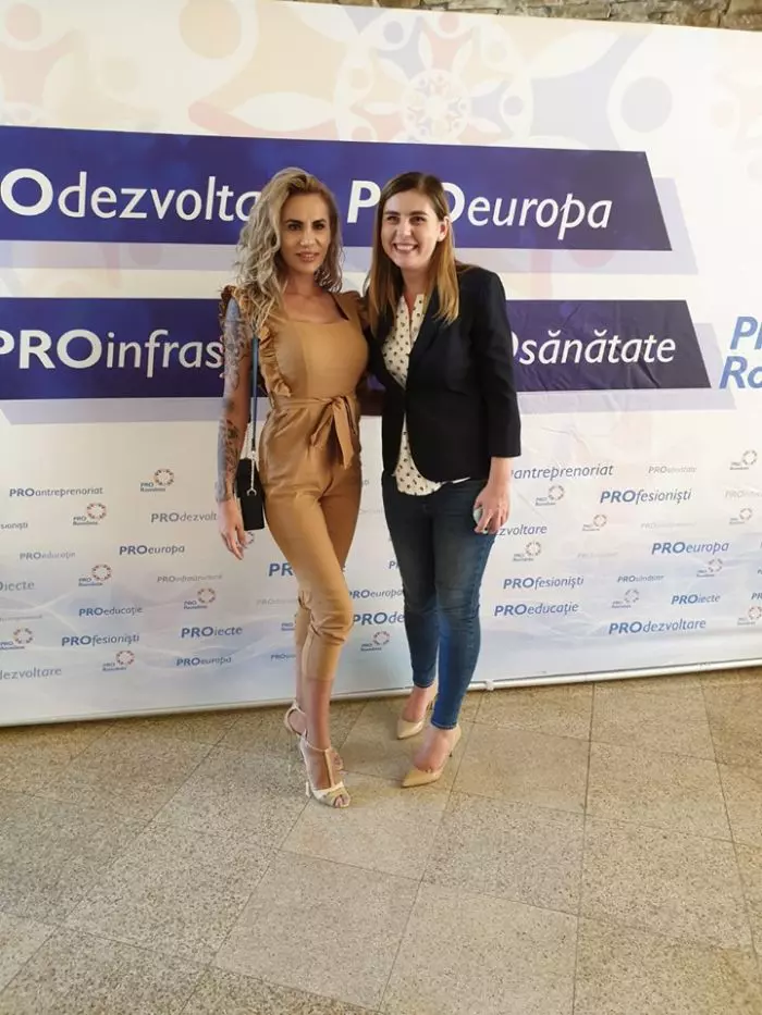 Bianca Roman și-a făcut debutul în politică